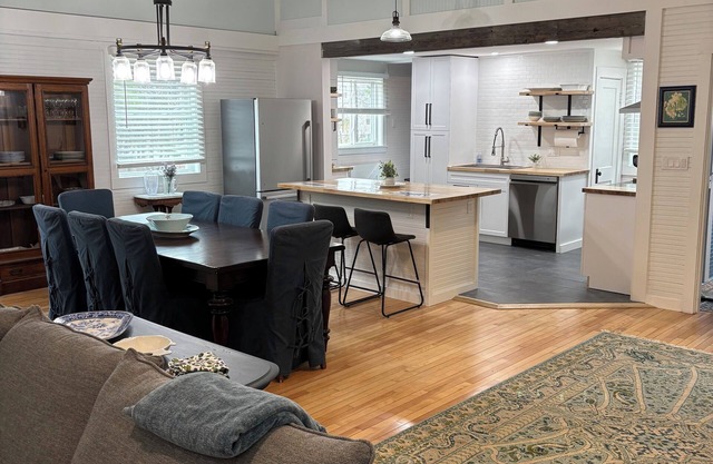 Historic dance hall now spacious 4-bedroom 2.5 bath bordering Acadia Nat’l Park