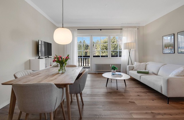 Holiday Apartment "Waldglück" with Mountain View, Pool, Sauna and Wi-Fi