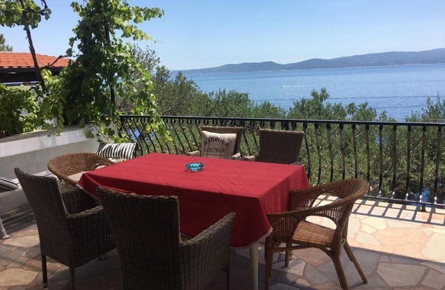 Holiday Home in Pisak with Seaview, Terrace, Air condition, WIFI (5023-4)