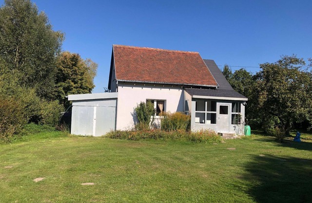 Holiday home on an estate with a private garden in a rural location