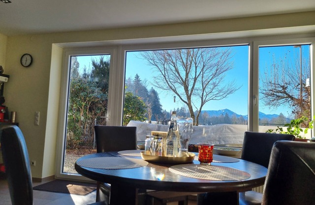 Holiday home with garden and mountain view