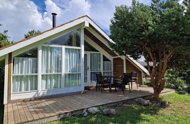Holiday home with wood-burning stove and large garden