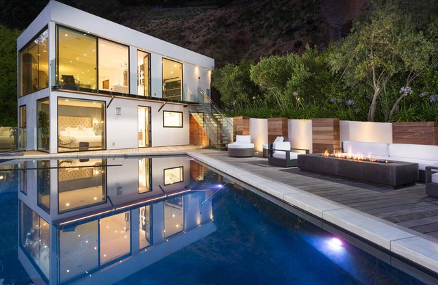 Hollywood dream home beautifully designed and completely automated smart home.