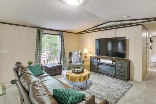 Home with Trail Access on 19 Acres in Wright City!