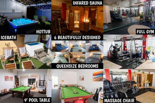 Hot Tub, Ice Bath, Gym, Sauna, Pool Table Coorparoo Haven