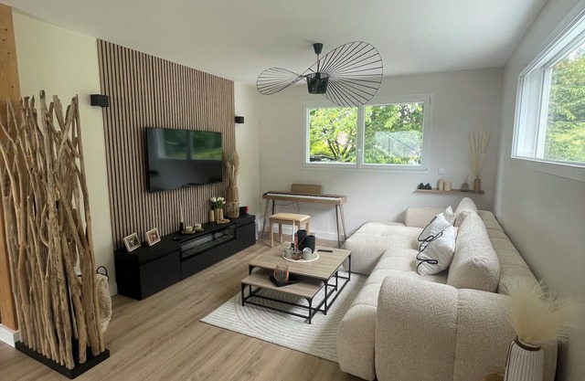 House 7 persons - Jacuzzi, Barbecue, 2 steps from Aix les Bains. Quiet, greenery.