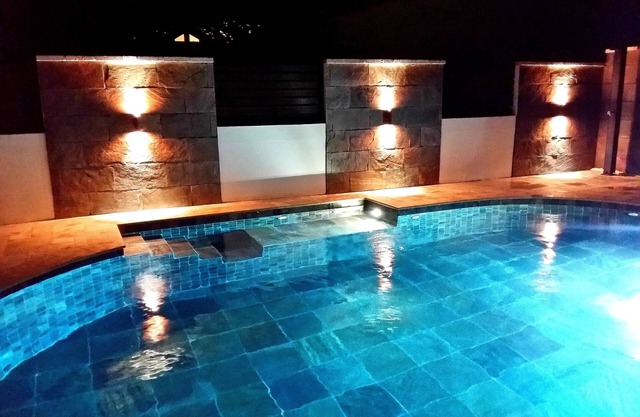 House with pool and large terrace 5 minutes from a beautiful black sand beach