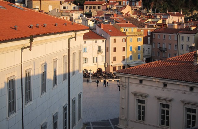 House With Terrace: Heart of Piran, by the Sea