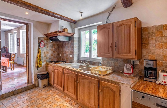 Idyllic stone house in a quiet location.
