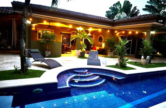 Immaculate home with huge indoor and outdoor living areas, private pool.