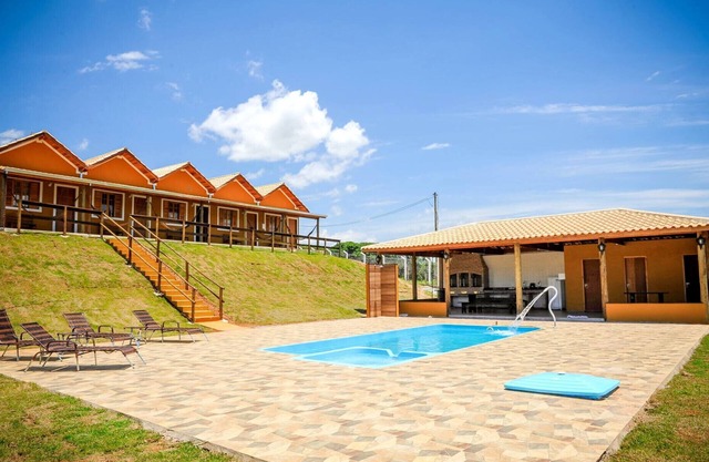Incrível chácara com piscina e Wi-Fi em Socorro/SP