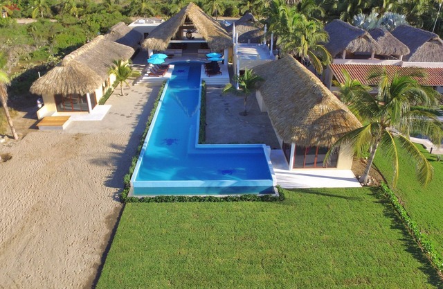 Incredible beach house in Puerto Escondido, Mexico.