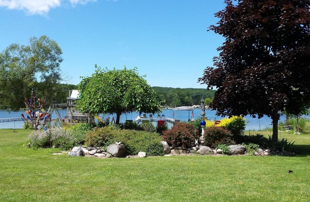 Intermediate Lake in Central Lake, Mi, Critts Cove Cottage