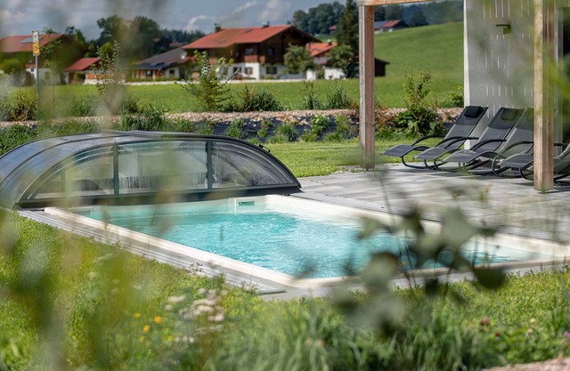 Inzell Chalets with private pool