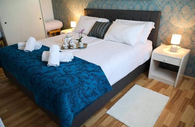 Island Apartment with Sea Sight Balcony and Pool