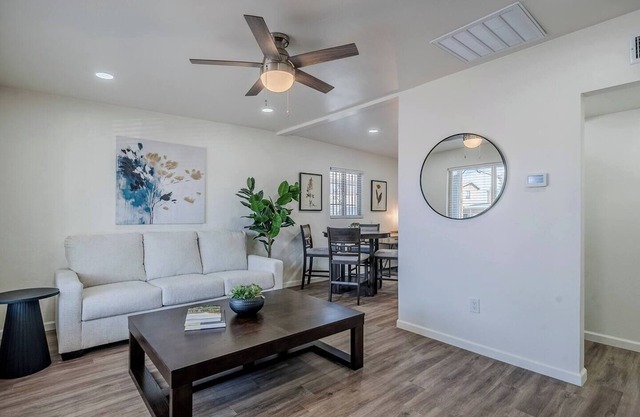 Just down the street from the University of Arizona this 1 bedroom 1 bathroom is fully remodeled with your own dedicated electric vehicle charger .