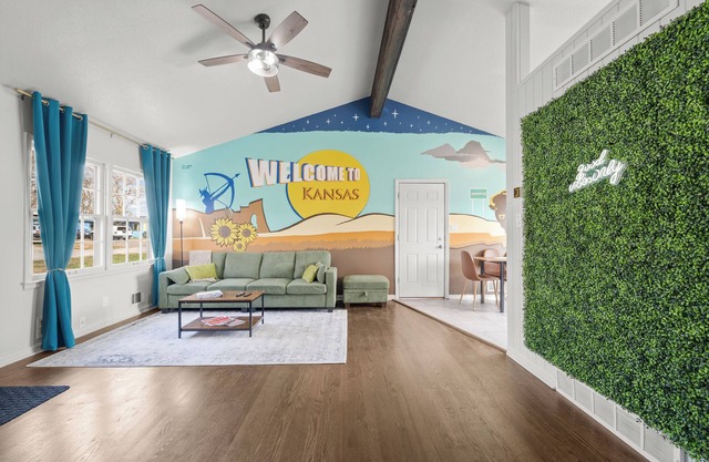 Kansas Escape with Movie Room, Hot Tub, Mini Golf, Pickleball, Game Room & more!