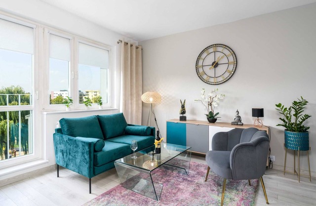 Keplera 8B Poznań | Comfy Studio with Balcony