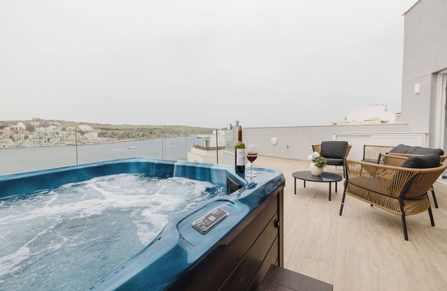 Kick back and relax in this newly built breathtaking views of Xemxija