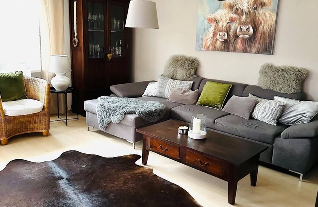 Kristin holiday apartment with mountain view, large garden, barbecue