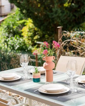 Léna 2 chambres Jardin- climatisation Netflix