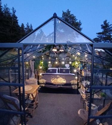 L'Ô Ré des Bois, hébergement insolite Clair de Lune, Bain norvégien, sauna, kota