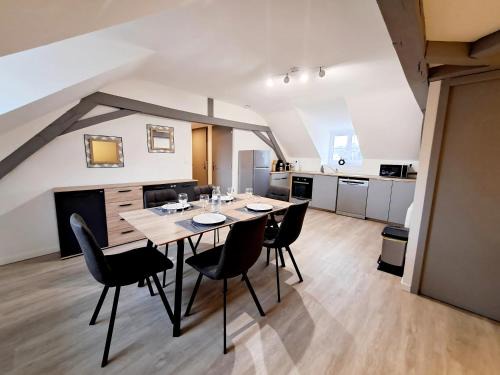 L'Attique, confort, aéré, centre-ville, Netflix