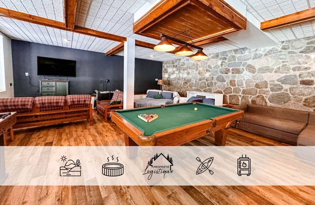 L'auberge du Lac Provost - Spa, Lac, Billard & Ski