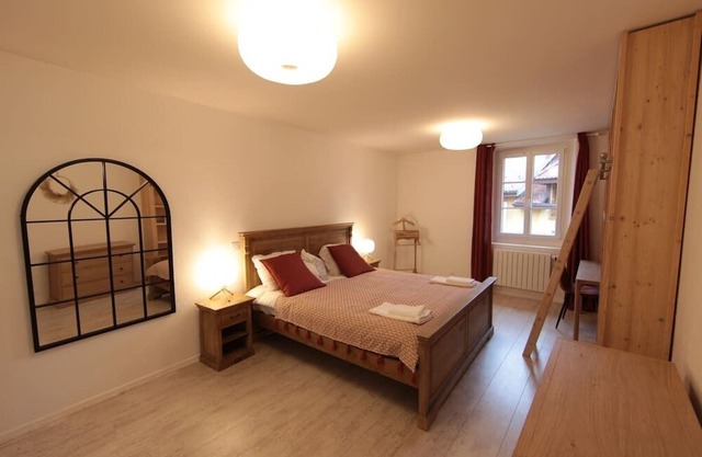 L'escalier du Château : T4 duplex 9 couchages