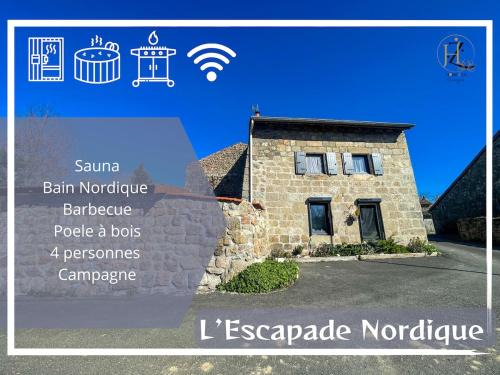 L'Escapade Nordique - Bain Nordique - Sauna - WIFI - 3 étoiles