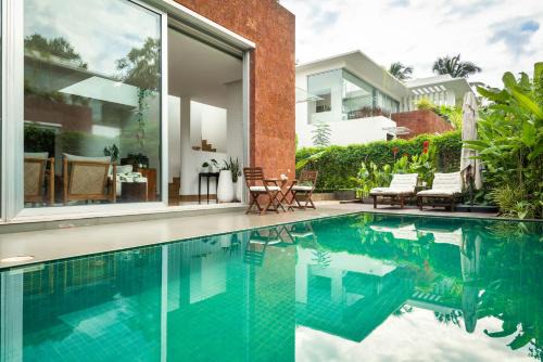 La Sierra, 2 & 3BHK Villas near Anjuna & Vagator Beach with Private Pool, Terrace, Garden, Kitchen & Security