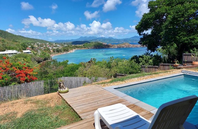 la villa caribéenne de la plage des surfeurs