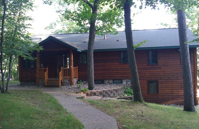 Lake Home on the North side of Rush Lake, Faces South With A beautiful View!