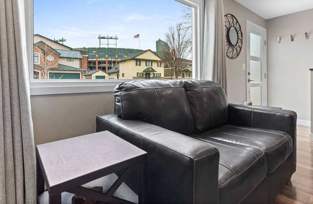 Lambeau View from Living Room! 1220