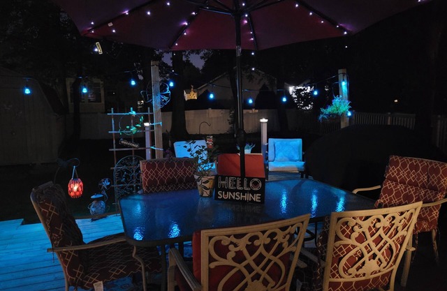 Large Comfortable Home with Large Deck and Lights