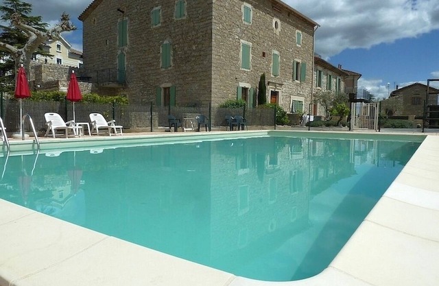 Large ground floor apartment in historic 19th century village house