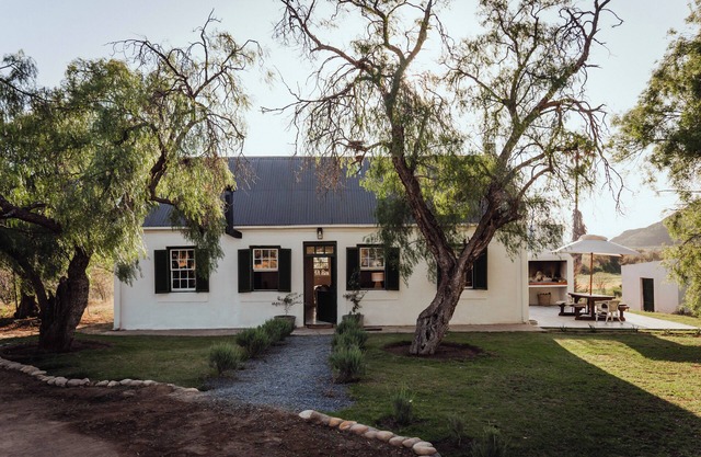 Late 1800s Renovated Cottage on a Working Ostrich Farm in the Klein Karoo