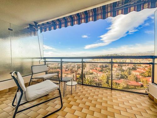 Le Baccarat - Wifi, AC, vue mer, 4 pers