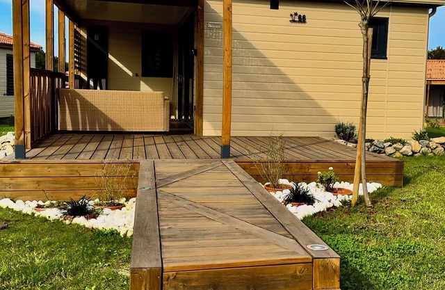 Le Clos de Mizou Cosy chalet, pets welcome, 10 km from Capbreton.