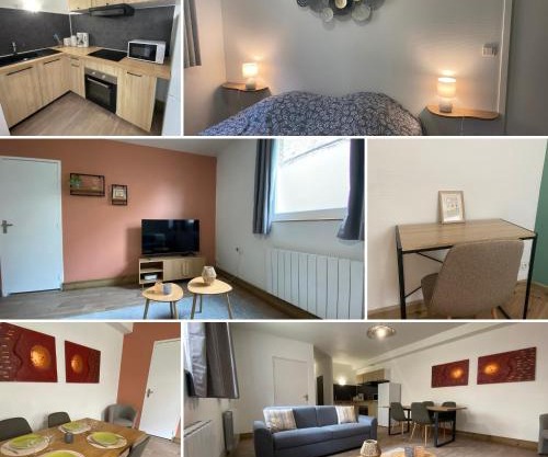 Le Terracotta - cosy, centre ville, fibre