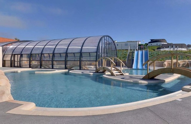 Location Mobil Home Neuf vue mer