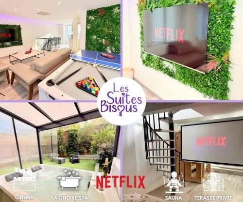 Loft Luxe Nancy - Jacuzzi - Sauna - Cinéma