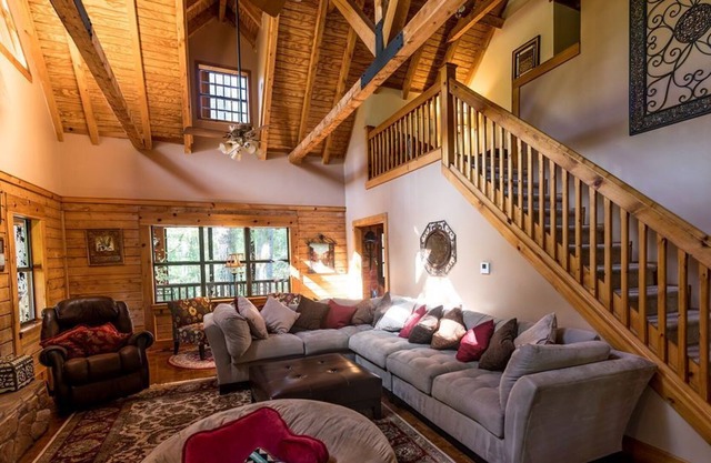 Log Cabin on the River