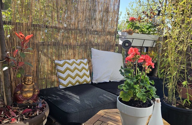 Love cocoon bright and quiet with terrace