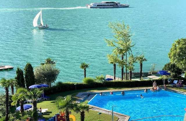 Lovely apartment for 3 guests with pool, A/C, WIFI, TV and balcony