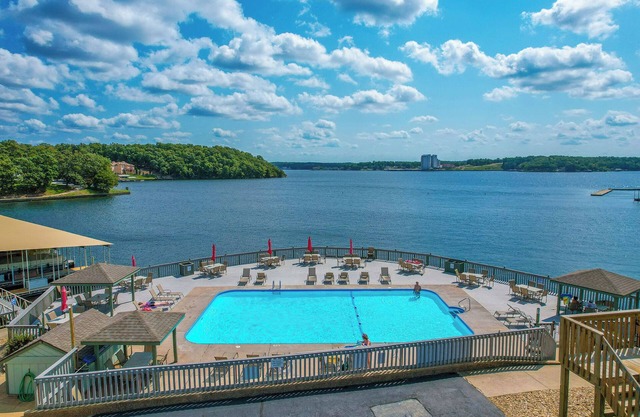 Lower level lakefront condo