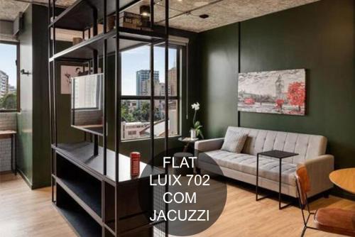 Luix Londrina Flat Hotel c jacuzzi, 43m2