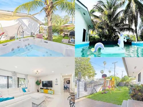 Lux Miami Home Pool, BBQ and More