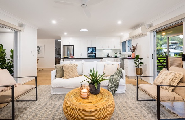 Luxe Beach House with Moutain and Ocean Views