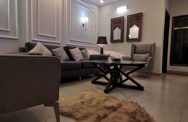 luxe leaf residence with Patio & Gym, luxury in the heart of capital city